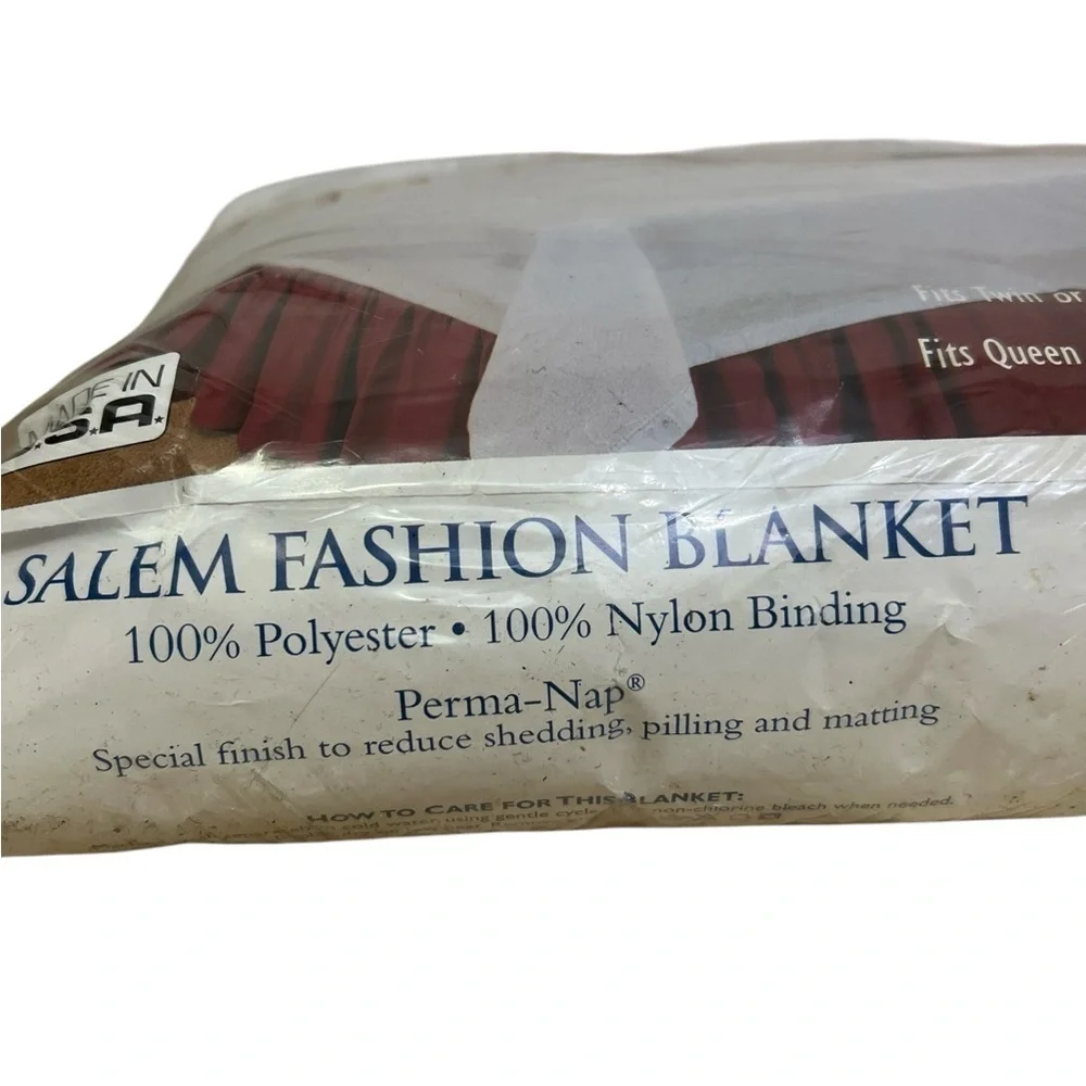 Vintage Salem BLANKET Pink  72